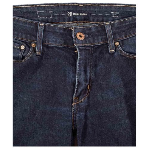 Pre-owned Levi's Jeans In Navy
