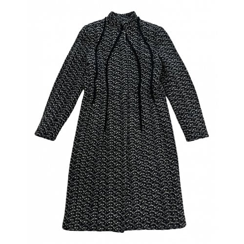 Pre-owned Bottega Veneta Wool Coat In Black
