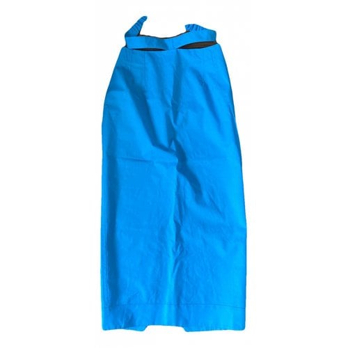 Pre-owned Jacquemus Wool Mid-length Skirt In Turquoise