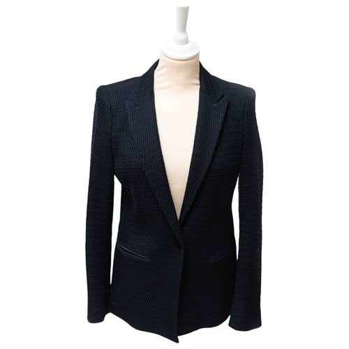 Pre-owned Georges Blazer In Blue