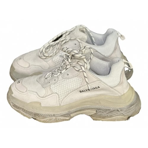 Pre-owned Balenciaga Triple S Low Trainers In Other