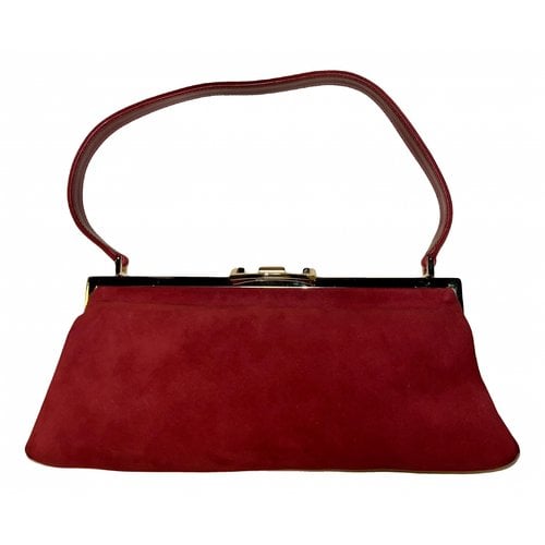 Pre-owned Sergio Rossi Handbag In Red