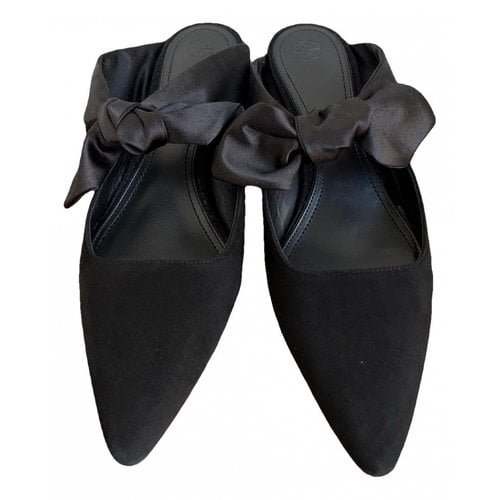 Pre-owned The Row Coco Heels In Black
