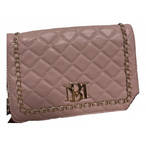 Pre-owned Badgley Mischka Leather Handbag In Pink