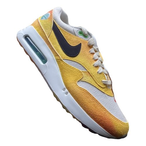 Pre-owned Nike Air Max 1 Low Trainers In Orange