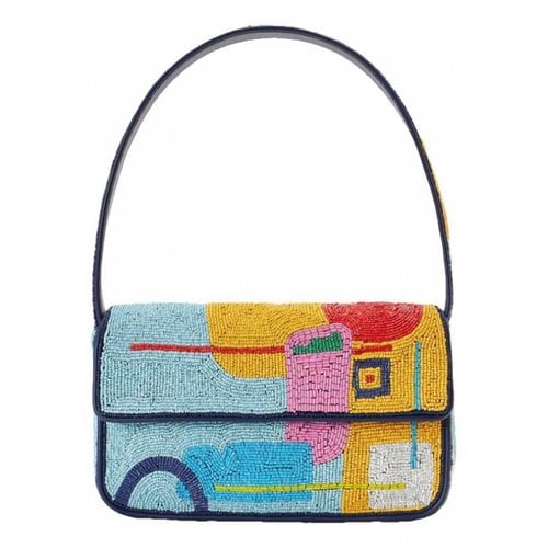 Pre-owned Staud Leather Handbag In Multicolour