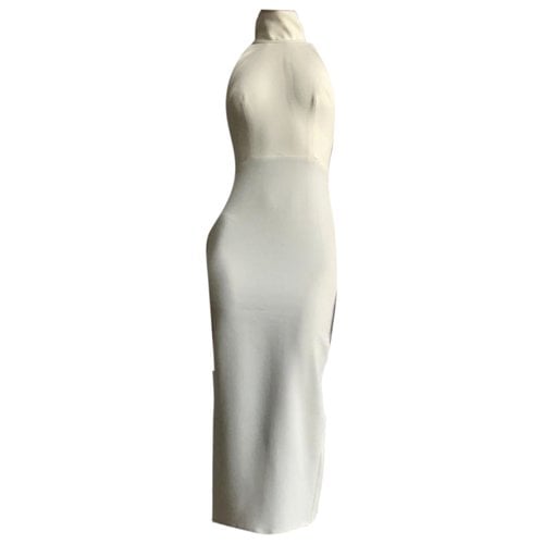 Pre-owned Alex Perry Mid-length Dress In Ecru