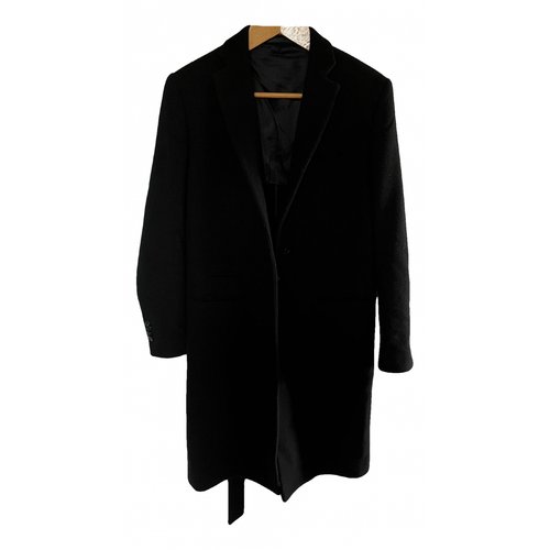 Pre-owned Mauro Grifoni Wool Coat In Black