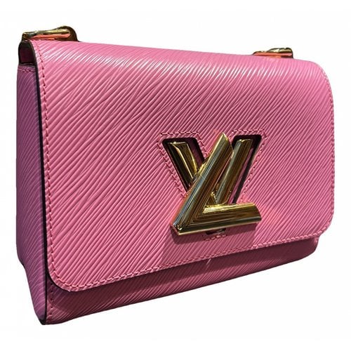 Pre-owned Louis Vuitton Twist One Handle Leather Handbag In Pink