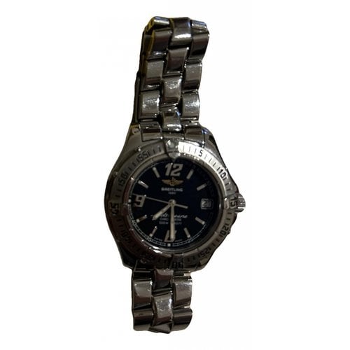 Pre-owned Breitling Colt Watch In Grey
