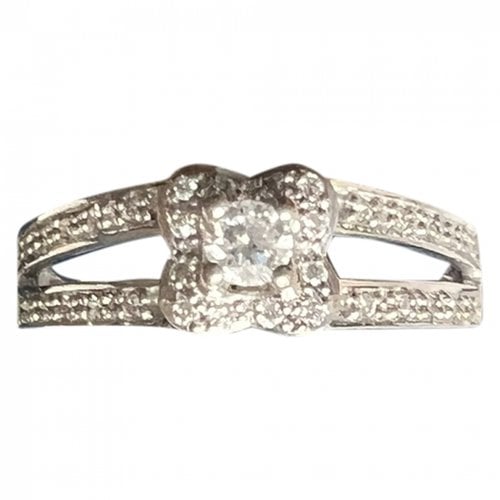Pre-owned Mauboussin Chance Of Love White Gold Ring