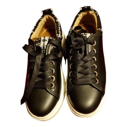 Pre-owned Alexander Smith Leather Lace Ups In Anthracite