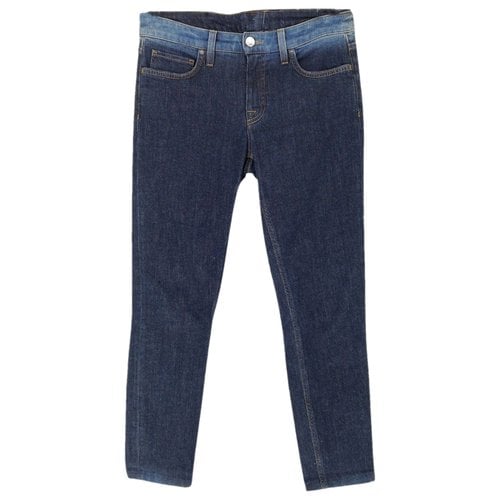 Pre-owned Victoria Victoria Beckham Slim Jeans In Blue