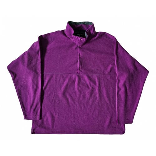 Pre-owned Patagonia Sweatshirt In Purple