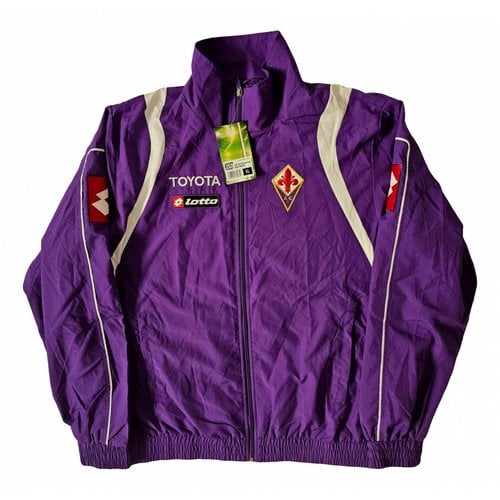 Pre-owned Lotto Jacket In Purple