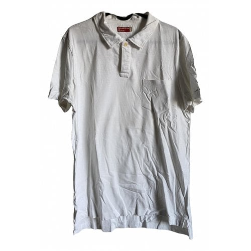 Pre-owned Guess Polo In White