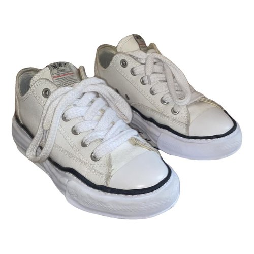 Pre-owned Miharayasuhiro Low Trainers In White