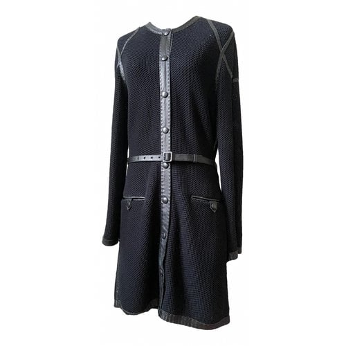 Pre-owned Jean Paul Gaultier Cardi Coat In Black