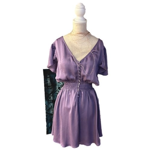 Pre-owned Motel Mini Dress In Purple