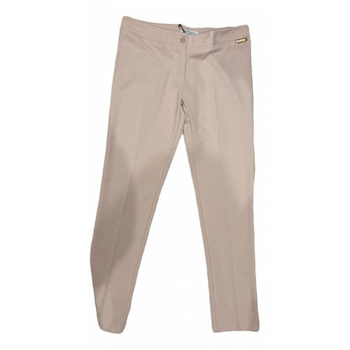 Pre-owned Trussardi Carot Pants In Pink
