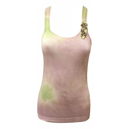 Pre-owned Blumarine Silk Vest In Other