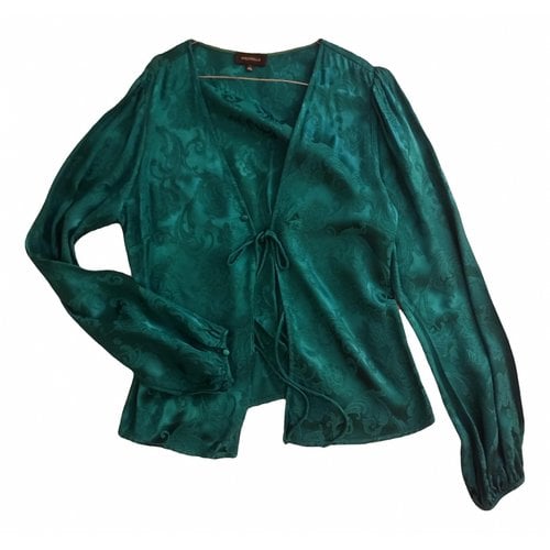 Pre-owned Majorelle Blouse In Green