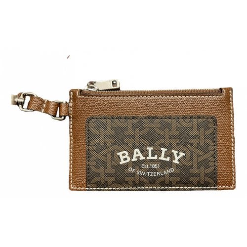 Pre-owned Bally Leather Small Bag In Brown
