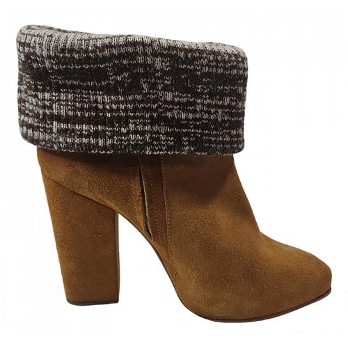 Pre-owned Rachel Comey Boots In Camel