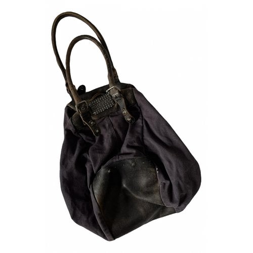 Pre-owned Diesel Handbag In Purple