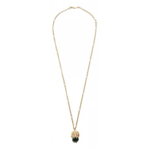 Pre-owned Gucci Yellow Gold Necklace In Other