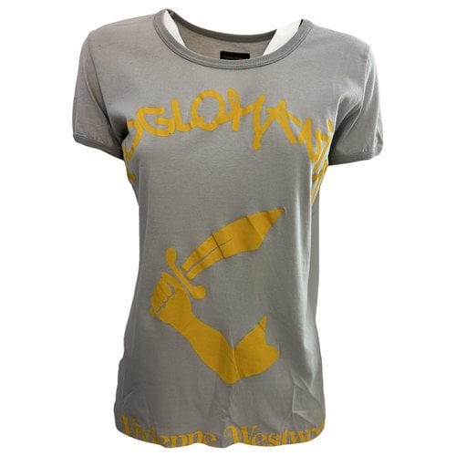 Pre-owned Vivienne Westwood Anglomania T-shirt In Grey