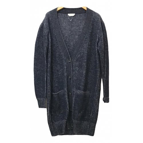 Pre-owned See By Chloé Wool Cardigan In Navy