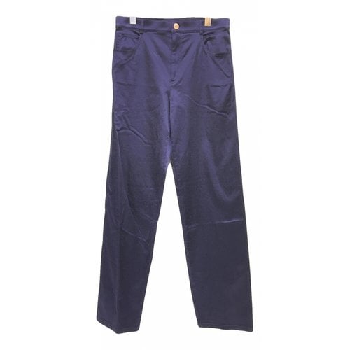 Pre-owned See By Chloé Trousers In Purple