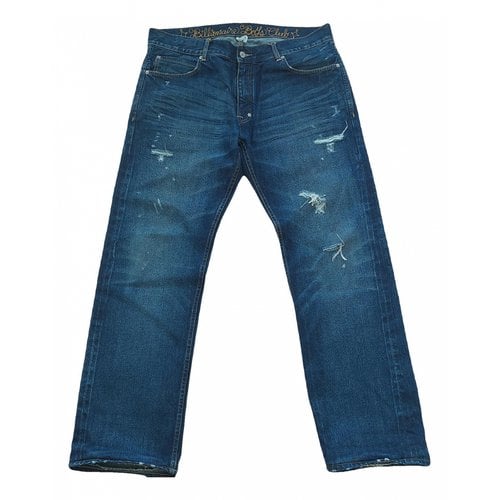 Pre-owned Billionaire Boys Club Trousers In Blue