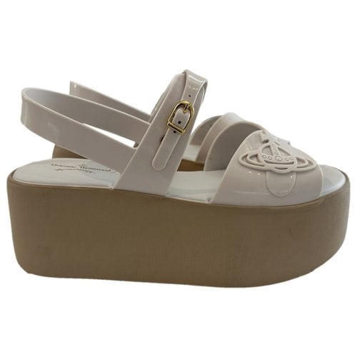 Pre-owned Vivienne Westwood Anglomania Sandals In White
