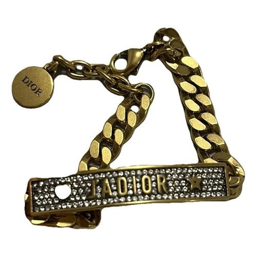 Pre-owned Dior Bracelet In Metallic
