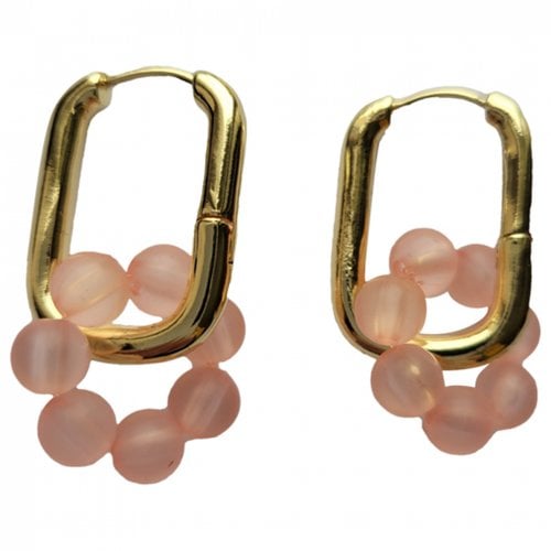 Pre-owned Christian Lacroix Earrings In Pink