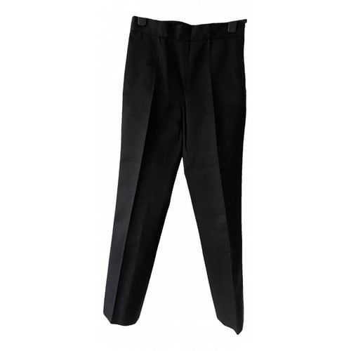 Pre-owned Marc Jacobs Slim Pants In Black