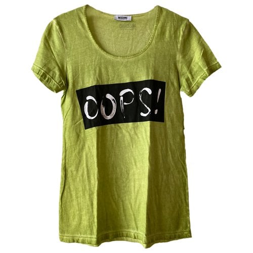 Pre-owned Moschino Cheap And Chic T-shirt In Green