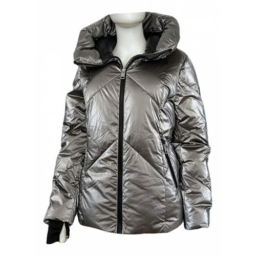 Pre-owned Michael Kors Puffer In Silver