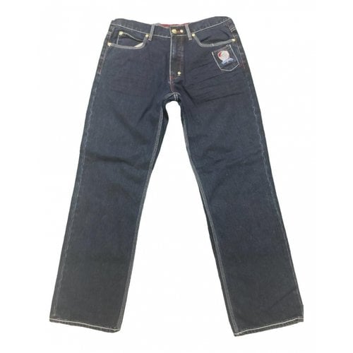 Pre-owned Coogi Straight Jeans In Blue
