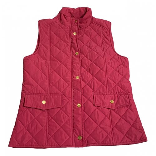 Pre-owned Tory Burch Short Vest In Pink