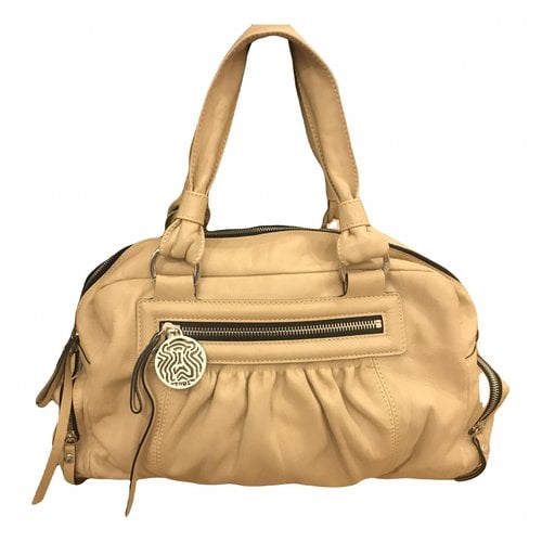 Pre-owned Tous Leather Handbag In Beige