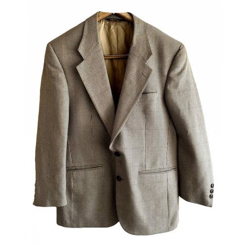 Pre-owned Burberry Wool Suit In Multicolour