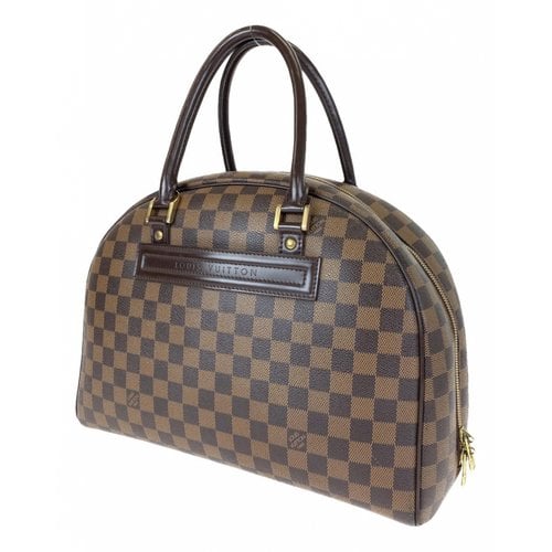 Pre-owned Louis Vuitton Leather Travel Bag In Brown