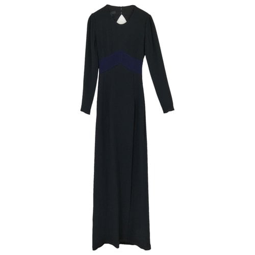 Pre-owned Burberry Maxi Dress In Black