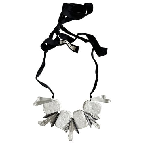 Pre-owned Marni Necklace In White