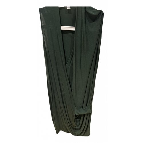 Pre-owned Acne Studios Mid-length Dress In Green