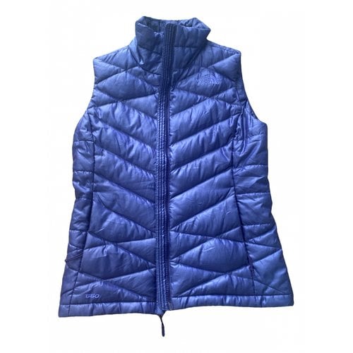 Pre-owned The North Face Biker Jacket In Blue