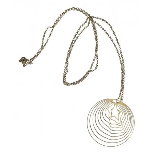Pre-owned Mugler Necklace In Gold